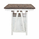 Farmhouse Gathering Table in White/Oak image