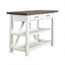 Farmhouse Server in White/Oak image