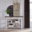 Farmhouse Server in White/Oak image