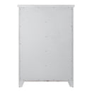 Backroads Drawer Chest in Weathered White/Parchment Brown