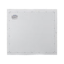 Backroads Landscape Mirror in Weathered White/Parchment Brown