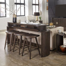 Liberty Furniture City View Console Stool (RTA) in Coffee Bean