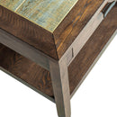 Mesa Valley End Table in Tobacco