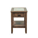 Liberty Furniture Mesa Valley Chair Side Table in Tobacco image