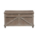 Parkland Falls Storage Trunk in Weathered Taupe image