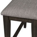 Double Bridge Counter Bench (RTA) in Dark Chestnut