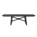Double Bridge Optional 6 Piece Trestle Table Set