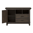 Double Bridge Sideboard in Dark Chestnut
