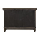 Liberty Furniture Double Bridge Sideboard in Dark Chestnut