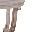Greystone Mill End Table in Stone White