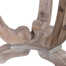 Greystone Mill End Table in Stone White
