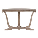 Greystone Mill Sofa Table in Stone White