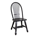 Treasures Sheaf Back Side Chair - Black image