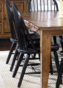 Liberty Furniture Treasures Bow Back Side Chair in Black (Set of 2) image