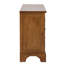 Treasures Buffet in Rustic Oak Finish