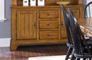 Liberty Furniture Treasures Buffet in Rustic Oak Finish