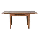 Treasures Retractable Leg Table in Rustic Oak Finish
