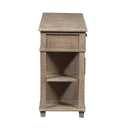 Parkland Falls Sofa Table in Weathered Taupe