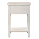 Modern Farmhouse Drawer Chair Side Table image