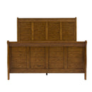 Grandpas Cabin Sleigh Bed, Dresser & Mirror, Chest image
