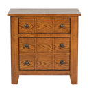 Grandpa's Cabin Nightstand in Age Oak