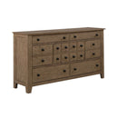 Liberty Furniture Grandpas Cabin 7 Drawer Dresser in Sandstone image