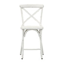 Liberty Furniture Vintage Series X Back Counter Chair in Antique White (Set of 2) image
