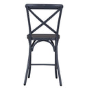 Liberty Furniture Vintage Series X Back Counter Chair in Navy (Set of 2)