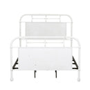 Liberty Furniture Vintage Series Full Metal Bed in Antique White