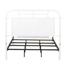 Liberty Furniture Vintage Series Full Metal Bed in Antique White