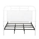 Vintage Series Twin Metal Bed in Antique White