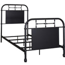 Vintage Series Metal Bed in Black image