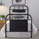 Liberty Furniture Vintage Series Full Metal Bed in Black