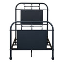 Liberty Furniture Vintage Series Twin Metal Bed in Navy image