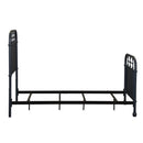 Vintage Series Twin Metal Bed in Navy
