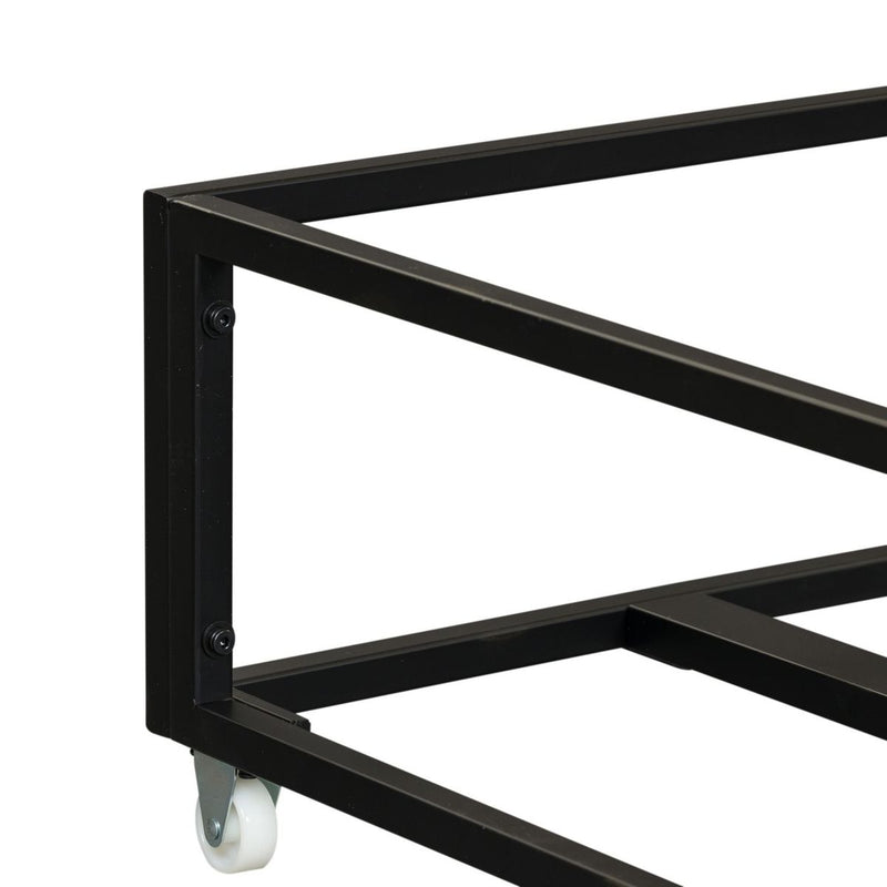 Liberty Furniture Vintage Series Twin Metal Trundle in Black