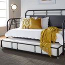Vintage Series Twin Metal Trundle in Black image