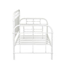 Vintage Series Twin Metal Bed in Antique White