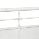 Liberty Furniture Vintage Series Twin Metal Bed in Antique White