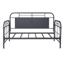 Vintage Series Twin Metal Bed in Navy