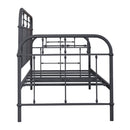 Vintage Series Twin Metal Bed in Navy