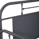 Vintage Series Twin Metal Bed in Navy