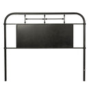 Liberty Furniture Vintage Series Queen Metal Headboard in Black image