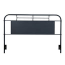 Liberty Furniture Vintage Series King Metal Headboard in Navy image