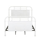 Vintage Series Full Metal Bed in Antique White