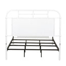 Vintage Series Full Metal Bed in Antique White