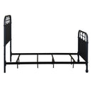 Vintage Series Full Metal Bed in Navy