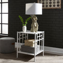Vintage Series Open Nightstand in Antique White image