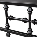 Vintage Series Open Nightstand in Black