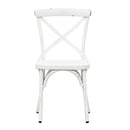 Liberty Furniture Vintage Series X Back Side Chair in Antique White (Set of 2) image